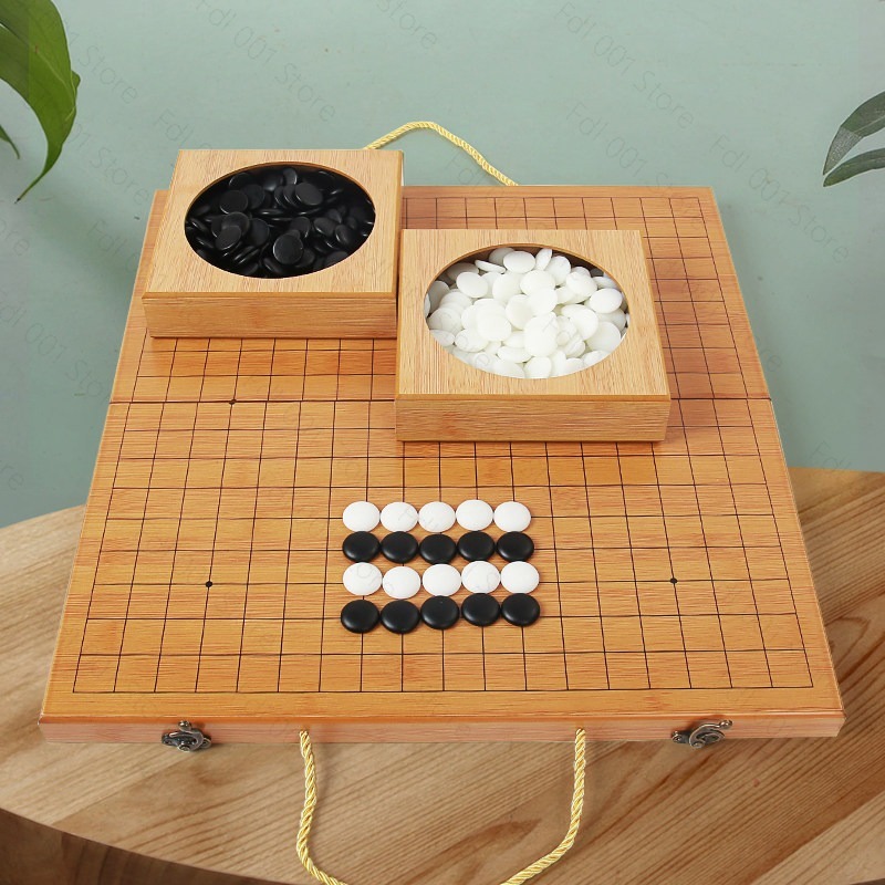 Board Game Go - 19웨이 고 세트 백개먼 보드 게임,