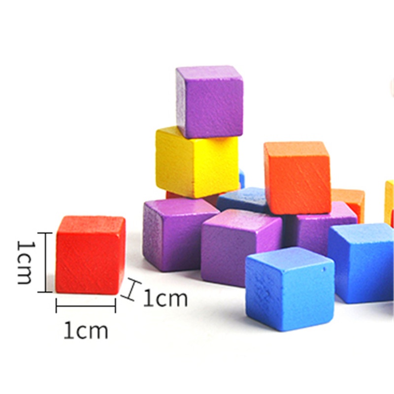 100 개/몫 10mm 나무 큐브 다채로운 주사위 체스 - Board Game The Sims 리뷰 및 가격