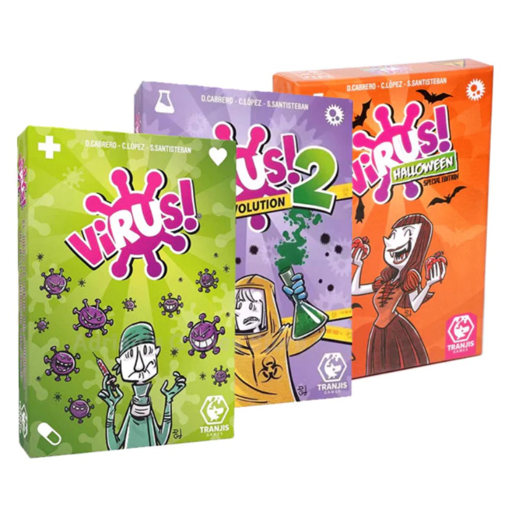 흥미로운 바이러스 카드 게임 & 바이러스 에볼루션 2  - Board Game Virus 리뷰 및 가격
