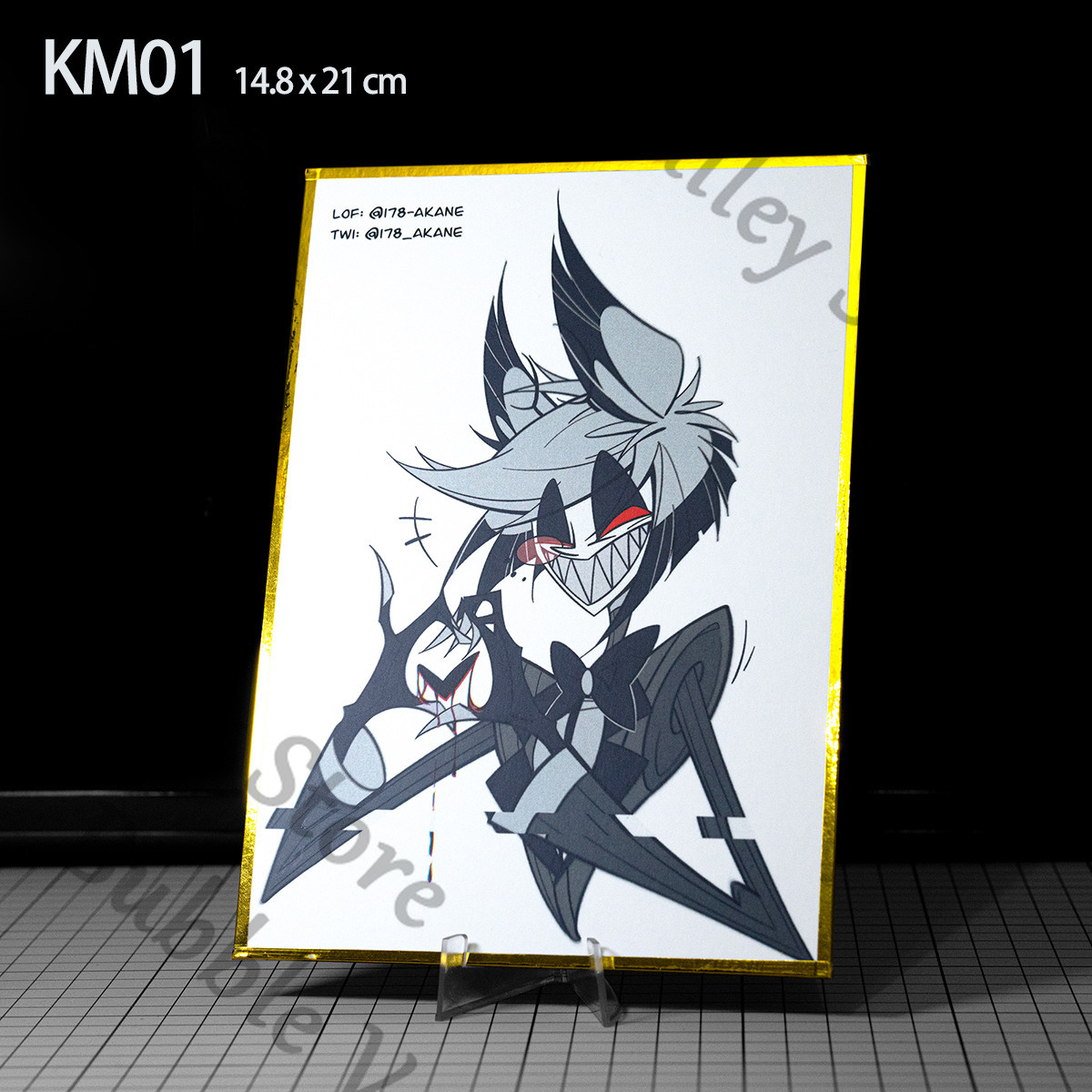 애니메이션 해즈빈 호텔 알라스토 루시퍼 코스프레 색종이 - Board Game Illustrator 리뷰 및 가격