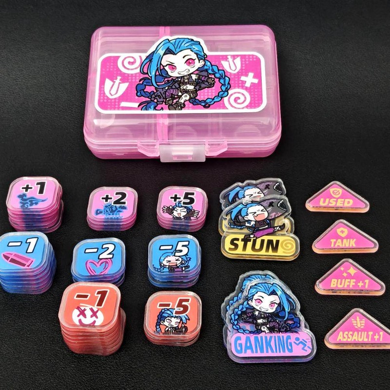 6syles TCG Teemo 아크릴 토큰 손상 표시기 - Board Game Impostor 리뷰 및 가격