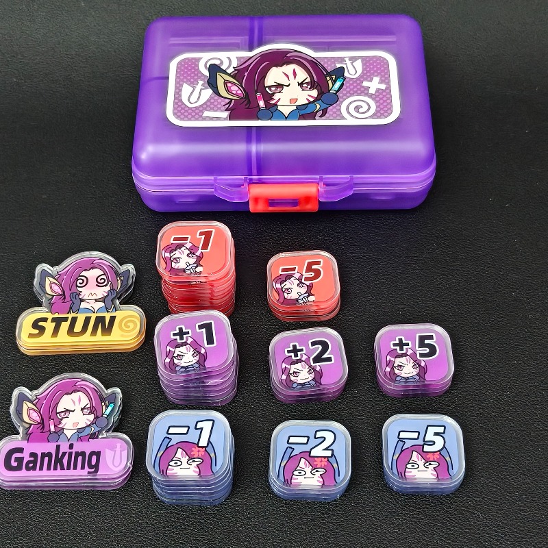 6syles TCG Teemo 아크릴 토큰 손상 표시기 - Board Game Impostor 리뷰 및 가격