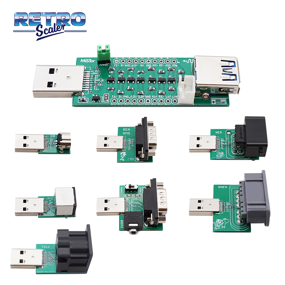 RetroScaler USB 3.0 SNAC 컨트롤러  - Board Game Io 리뷰 및 가격