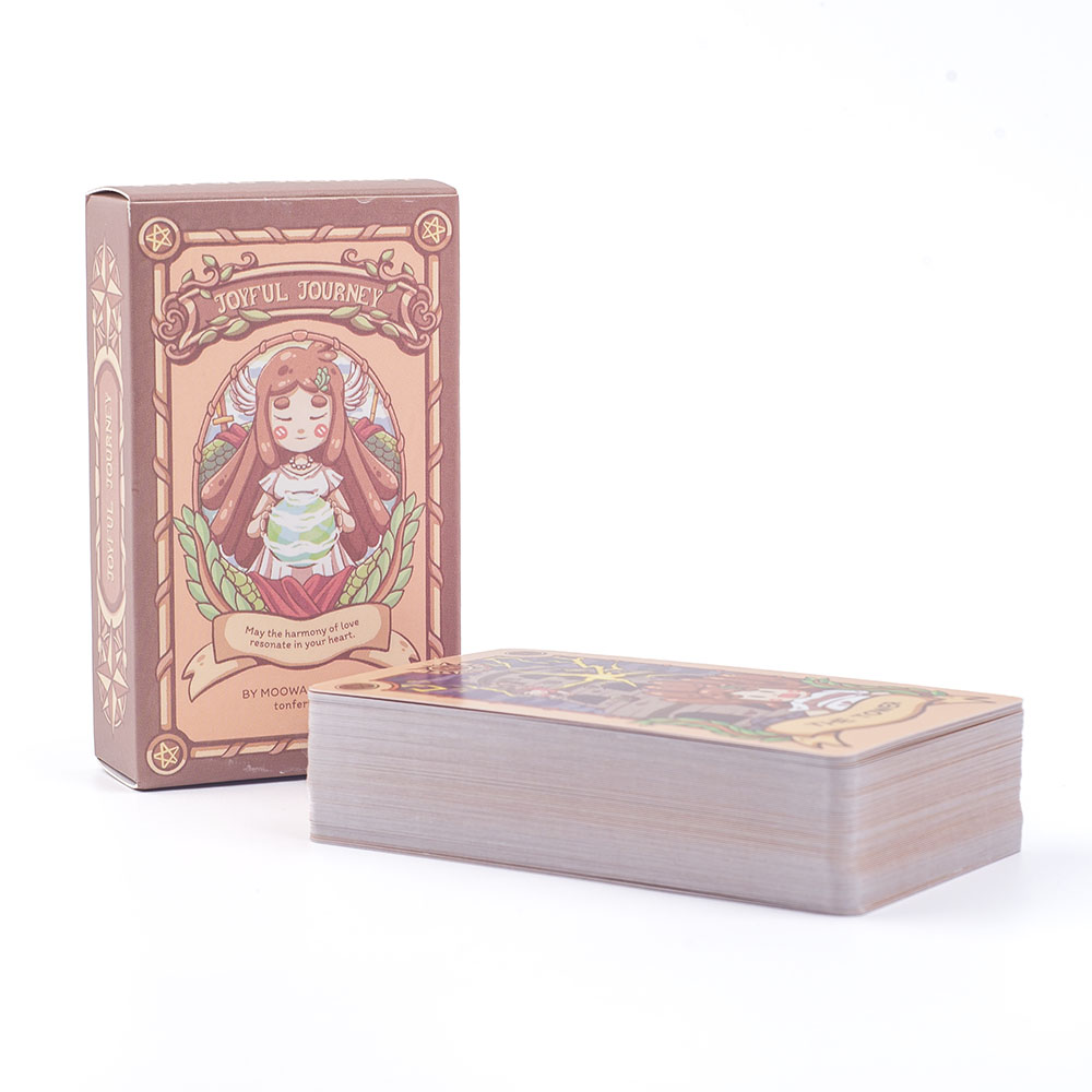 즐거운 여행 타로 데크 - 귀여운 일러스트레이션이 포함 - Board Game Illustrator 리뷰 및 가격