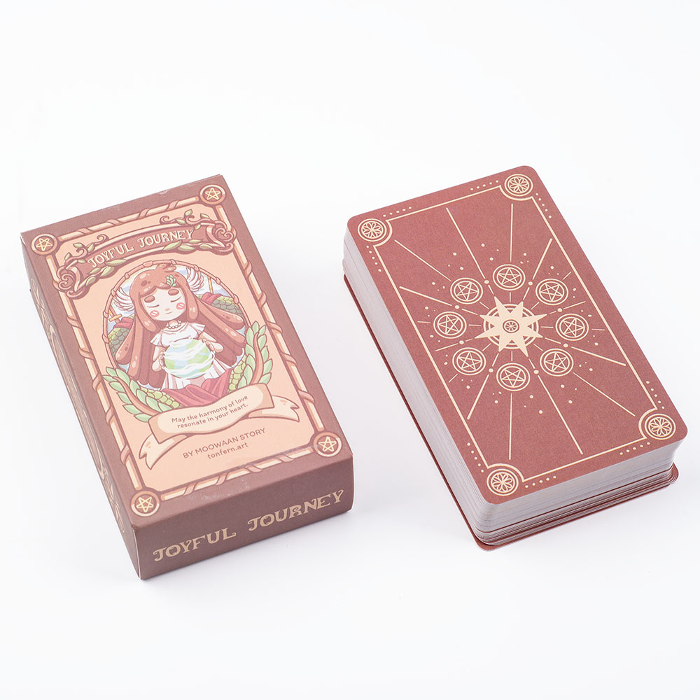 즐거운 여행 타로 데크 - 귀여운 일러스트레이션이 포함 - Board Game Illustrator 리뷰 및 가격