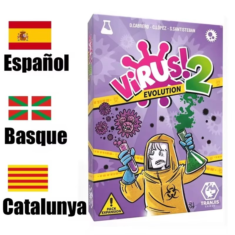국경을 넘는 새로운 바이러스 슈퍼 바이러스 감염 카드  - Board Game Virus 리뷰 및 가격