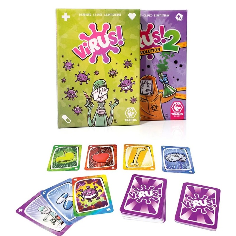 국경을 넘는 새로운 바이러스 슈퍼 바이러스 감염 카드  - Board Game Virus 리뷰 및 가격