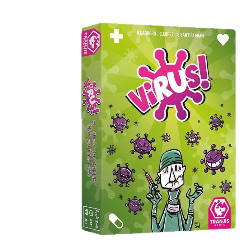 가족 전략 카드 게임 세트 바이러스 시리즈 1&2 &  - Board Game Virus 리뷰 및 가격