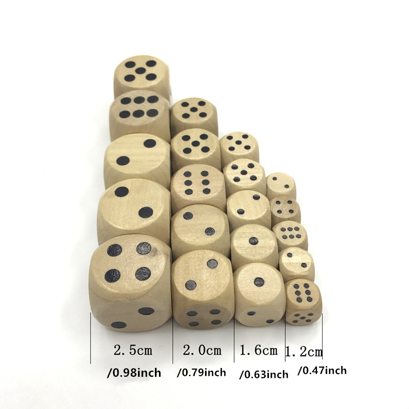 10개입 게임용 주사위 세트 12/16/20/25mm  - Board Game Loop 리뷰 및 가격