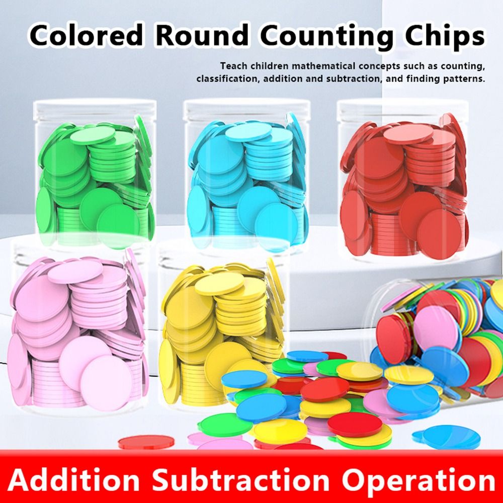 100pcs 플라스틱 계산 칩 덧셈 뺄셈 연산 컬러 라 - Board Game Impostor 리뷰 및 가격