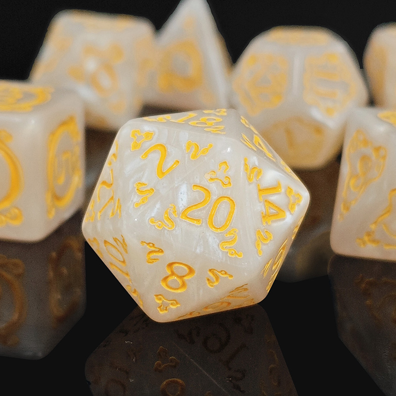 7pcs DND 주사위 7 개/대 드래곤 패턴 다면체  - Dice Set Polyhedral 리뷰 및 가격