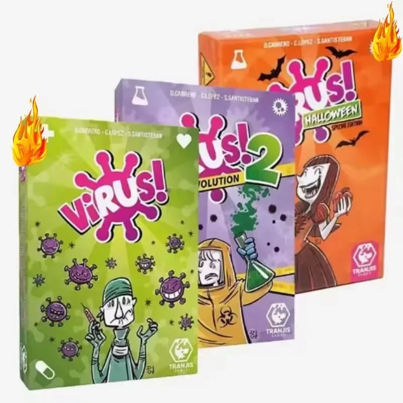흥미로운 바이러스 카드 게임 & 바이러스 에볼루션 2  - Board Game Virus 리뷰 및 가격